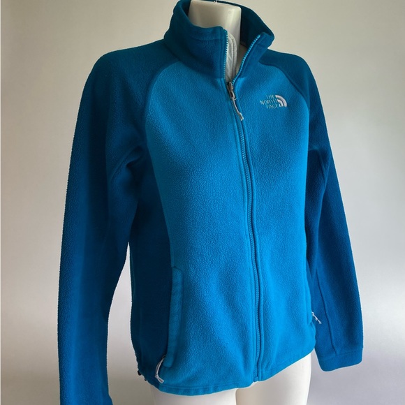 The North Face Blue Polyester Nylon Full Zip Jacket size S - Picture 4 of 16